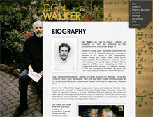 Tablet Screenshot of donwalkermusic.com